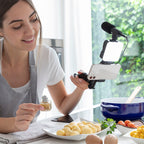 InnovaGoods Vlogging Kit mit Licht und Mikrofon