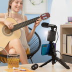 InnovaGoods Vlogging Kit mit Licht und Mikrofon