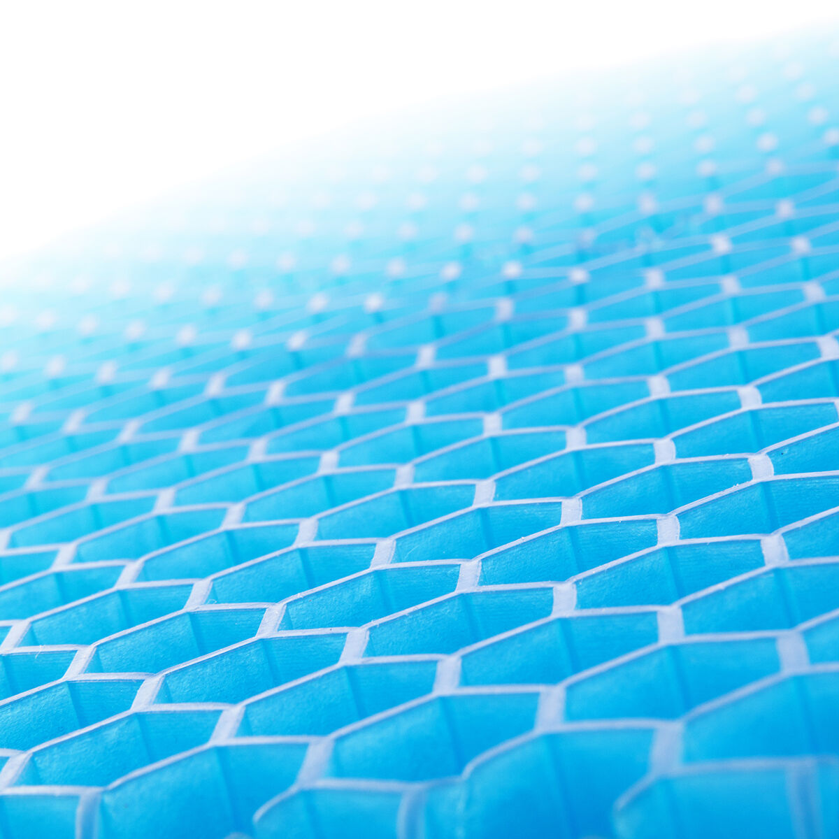 InnovaGoods Wabenförmiges Gelkissen – Ergonomisch Grau