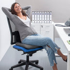 InnovaGoods Wabenförmiges Gelkissen – Ergonomisch Grau
