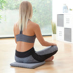 InnovaGoods Wabenförmiges Gelkissen – Ergonomisch Grau