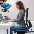 InnovaGoods Wabenförmiges Gelkissen – Ergonomisch Grau