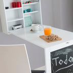 InnovaGoods Wand Woldy Klappschreibtisch platzsparend