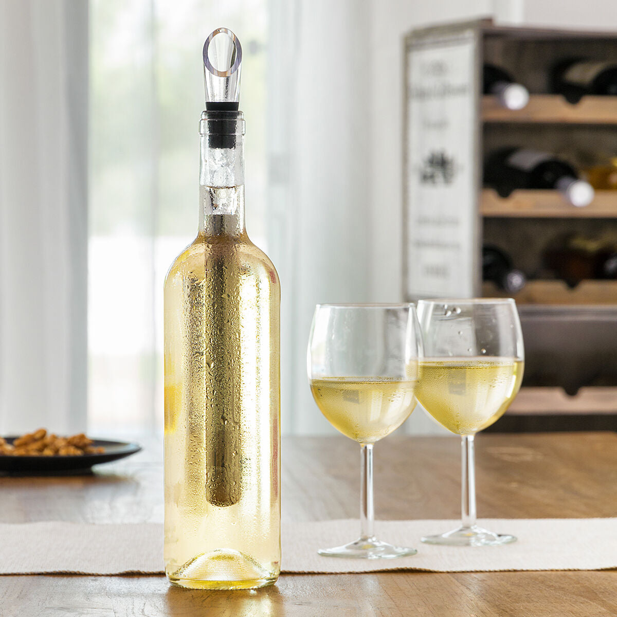 InnovaGoods Weinflaschenkühler und Belüfter – Modernes Design