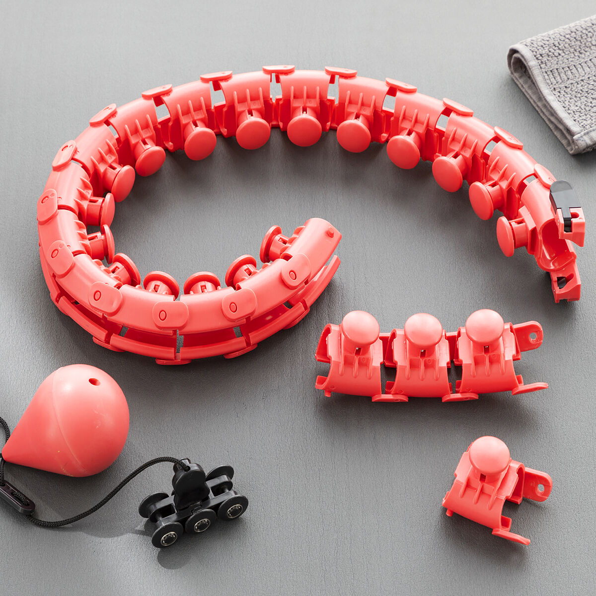 Intelligenter Fitness-Ring mit Gewicht Fittehoop