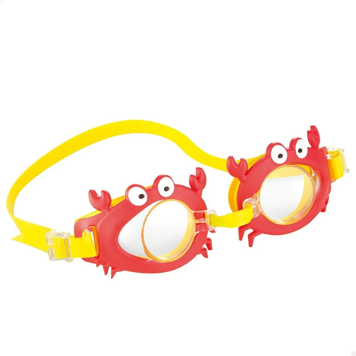Intex Kinder-Schwimmbrille mit rotem Krabbenmotiv