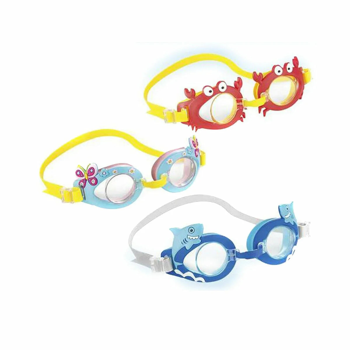 Intex Kinder-Schwimmbrille – Weiß – ausgewählte Produktansicht