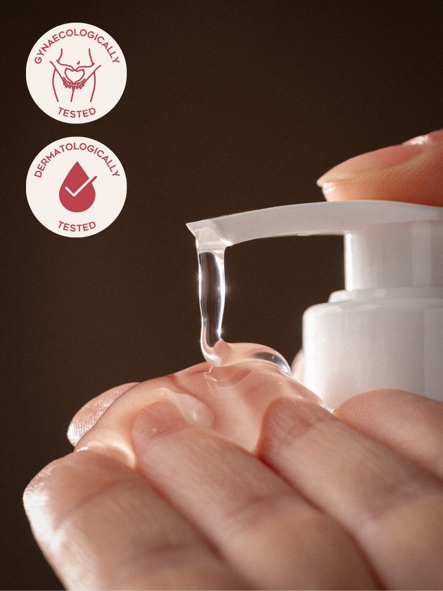 Intim – Waschgel mit Kamille, Aloe, und AHA, pH 4.5 – Detailansicht 4