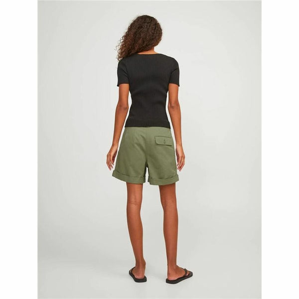 Jack & Jones Jxmaddy Rlx kurze Hose grün für Damen - Mode Accessoires