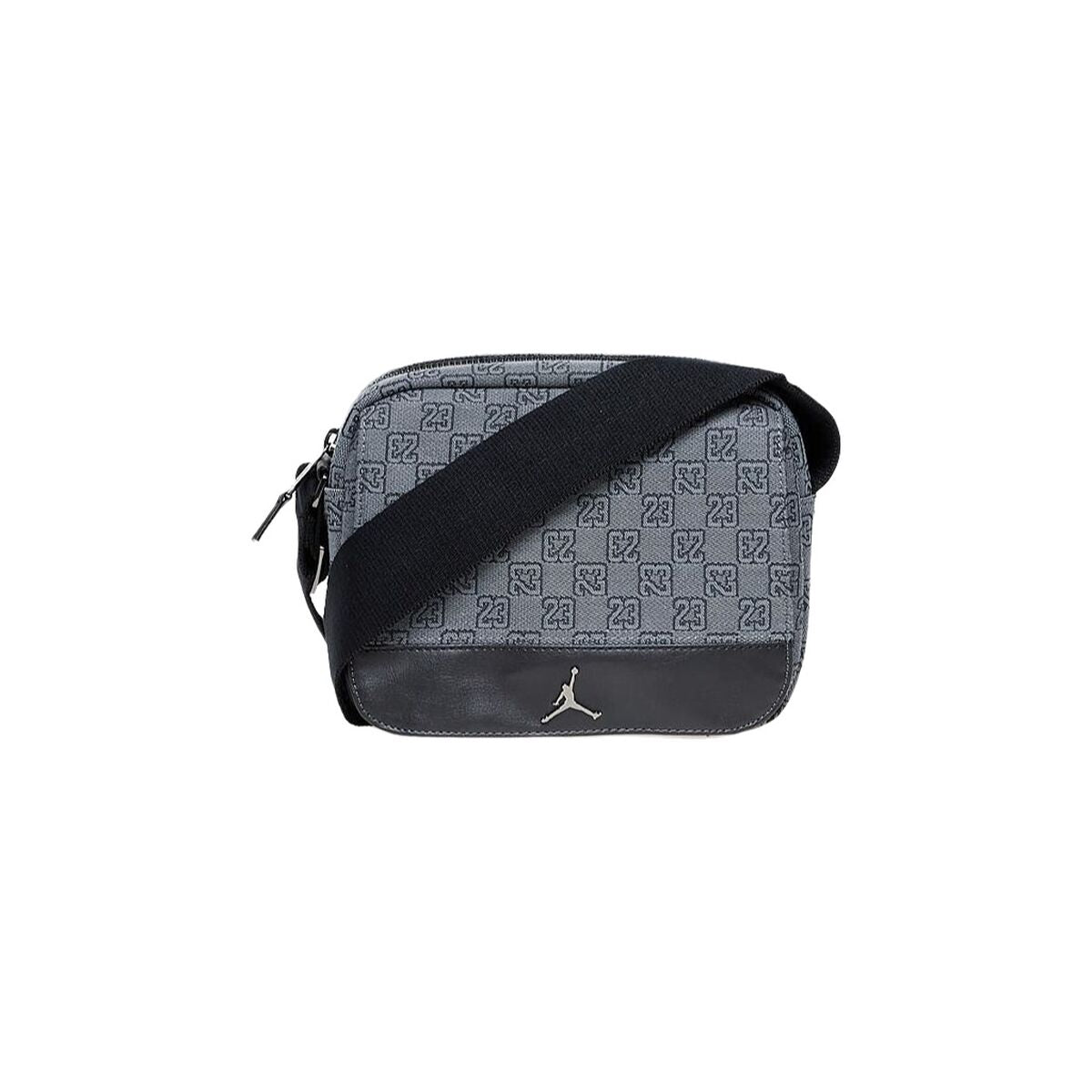 Jordan Unisex Handtasche Grau – Polyester Modern - Reisegepäck Taschen