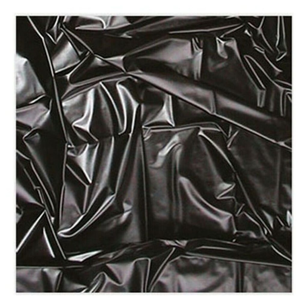 Joydivision Bettlaken Schwarz – PVC 180 x 220 cm