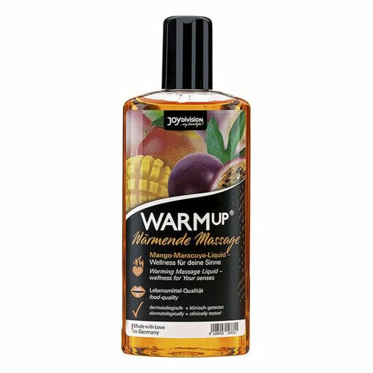 Joydivision Erotisches Massageöl – Essbar Mango 150 ml