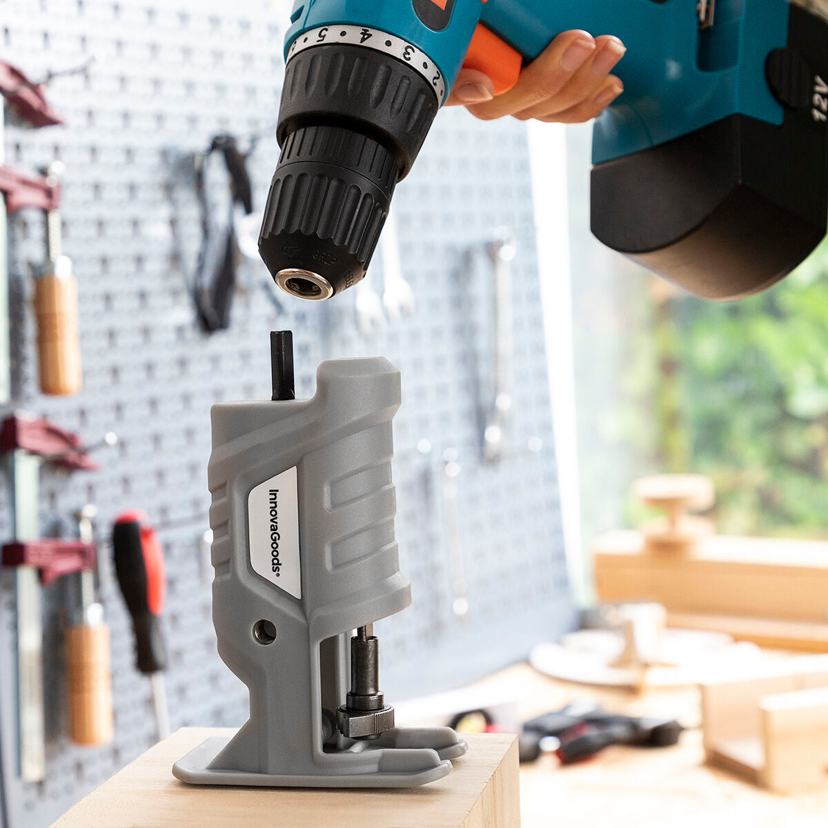 Jrill Stichsägen-Adapter für Bohrmaschinen
