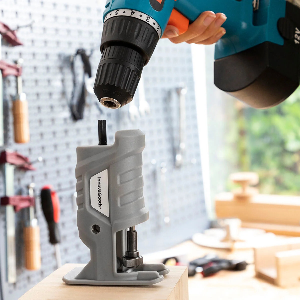 Jrill Stichsägen-Adapter für Bohrmaschinen – ausgewählte Produktansicht