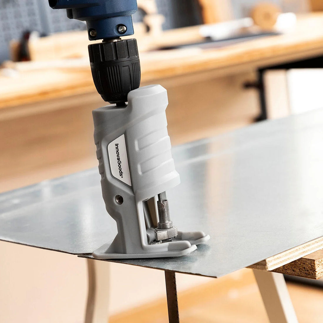 Jrill Stichsägen-Adapter für Bohrmaschinen – Detailansicht 5