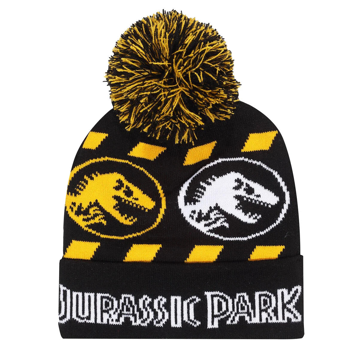 Jurassic Park Hazard Beanie – Schwarz