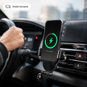 Auto-Handyhalterung mit kabelloser 15W Ladefunktion