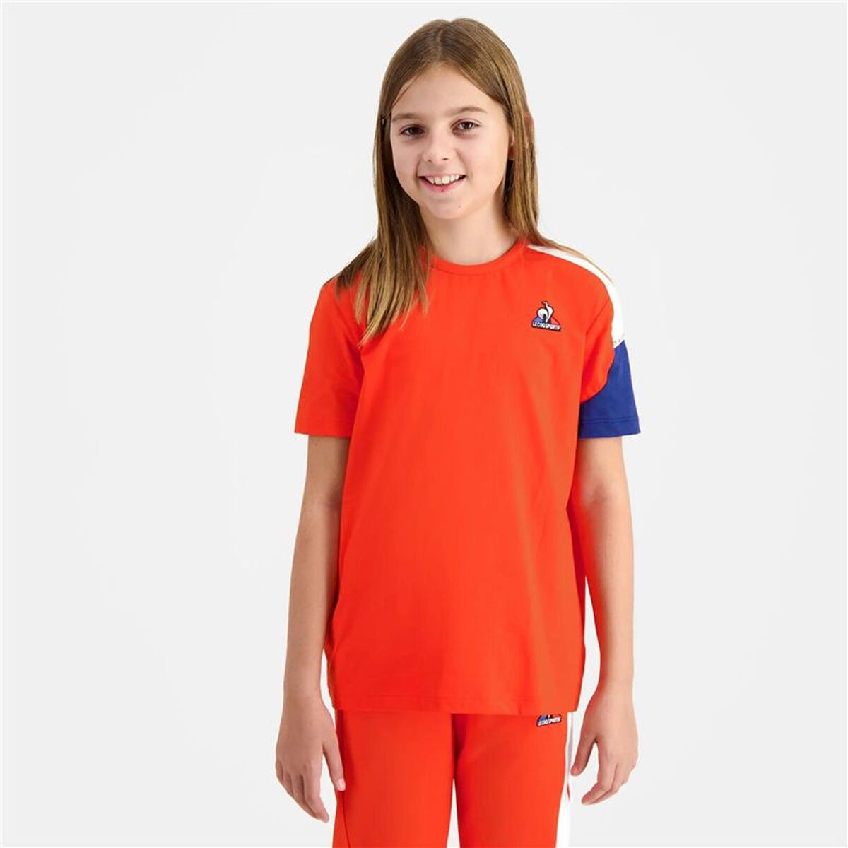 Kinder Le Coq Sportif TShirt Orange - Sport & Freizeit