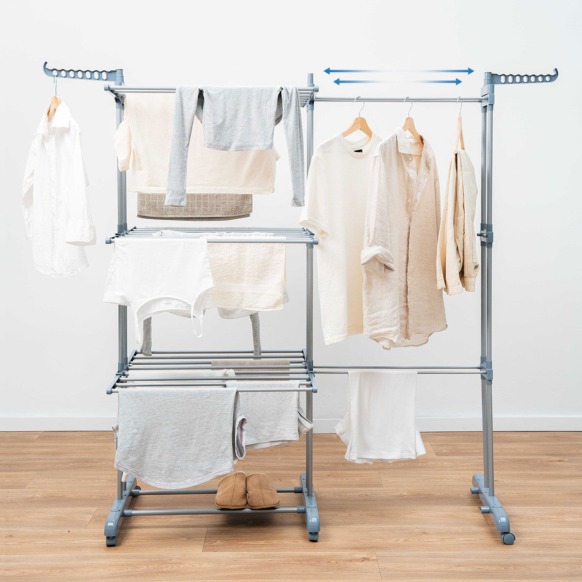 Klappbarer Wäscheständer Dolver XL 30 Stangen