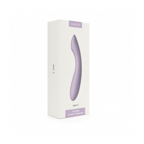 Klassischer Vibrator Svakom Pastellblau Lila kaufen - Erotik Shop