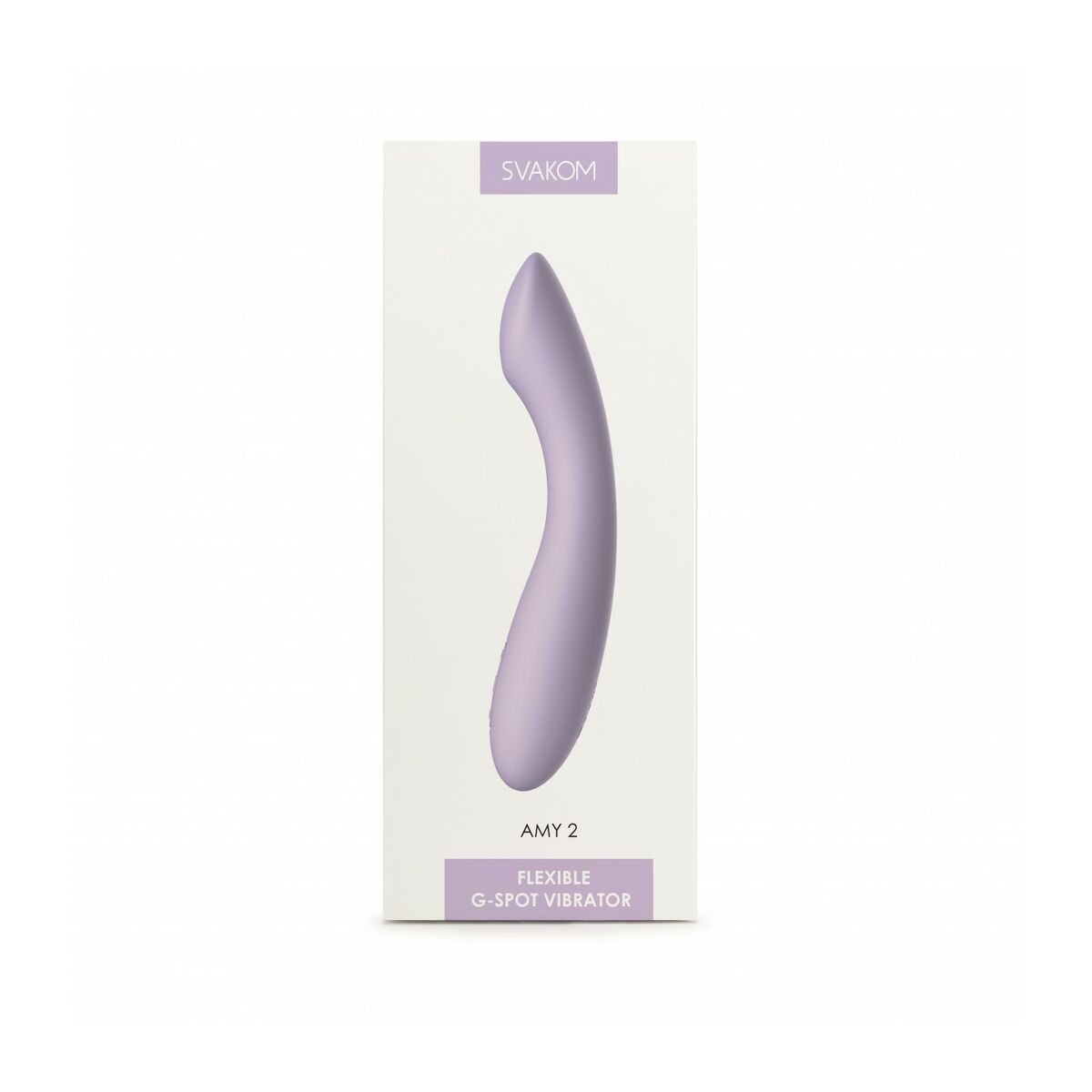 Klassischer Vibrator Svakom Pastellblau Lila kaufen - Erotik Shop