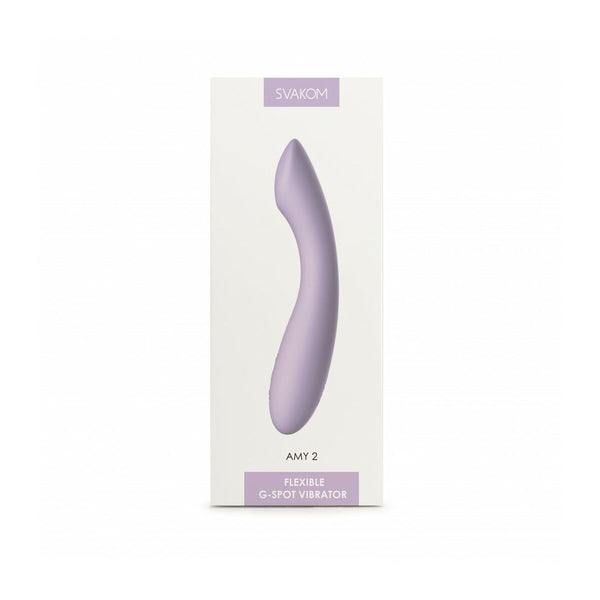 Klassischer Vibrator Svakom Pastellblau Lila kaufen - Erotik Shop