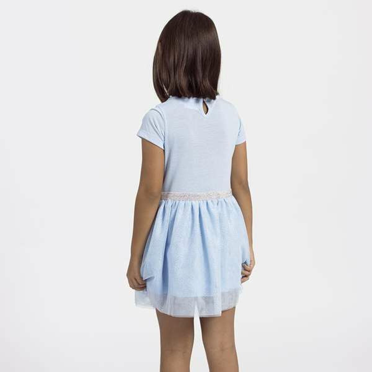 Kleid Stitch Hellblau für Mädchen online kaufen - Neuheiten