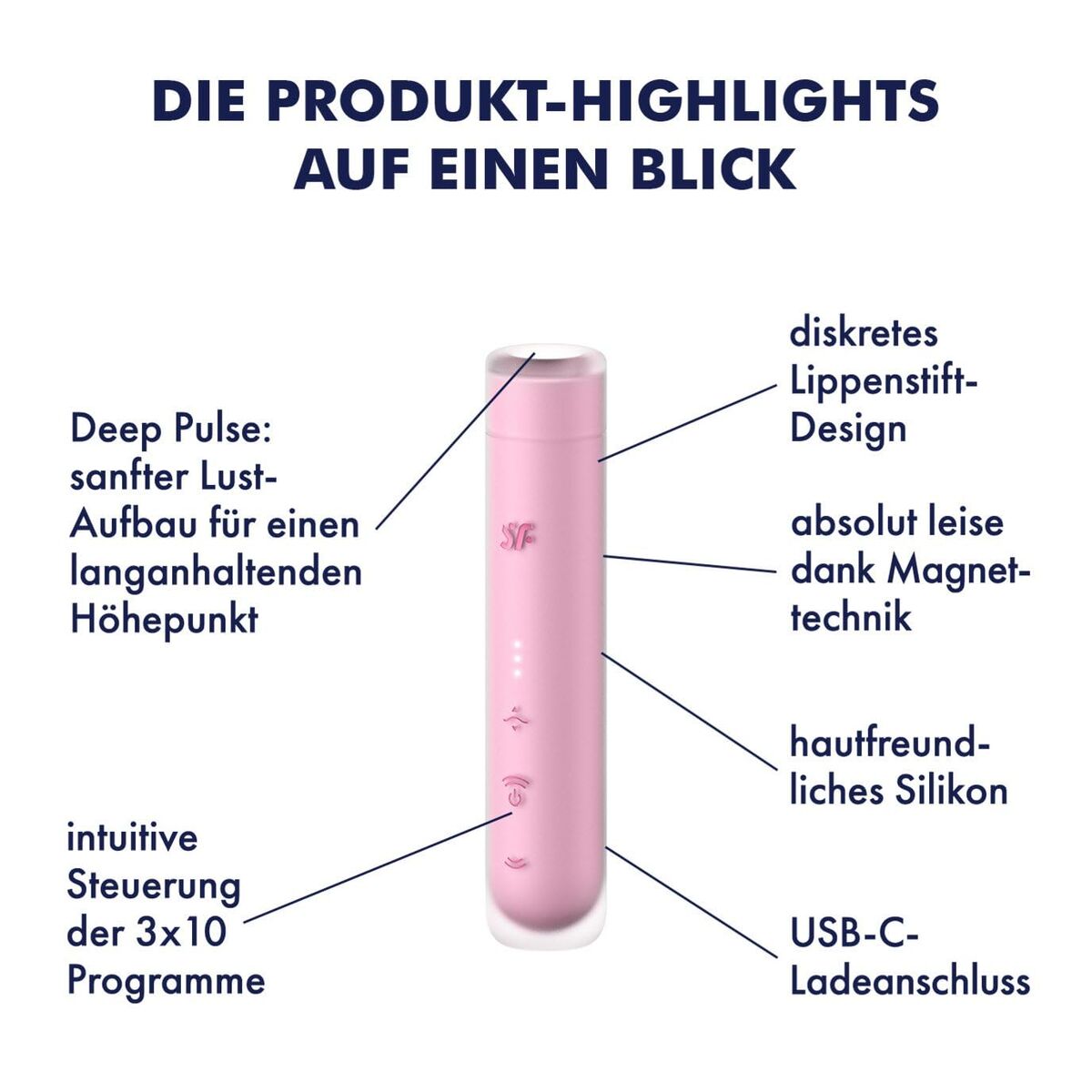 Klitoris-Sauger Satisfyer Rot