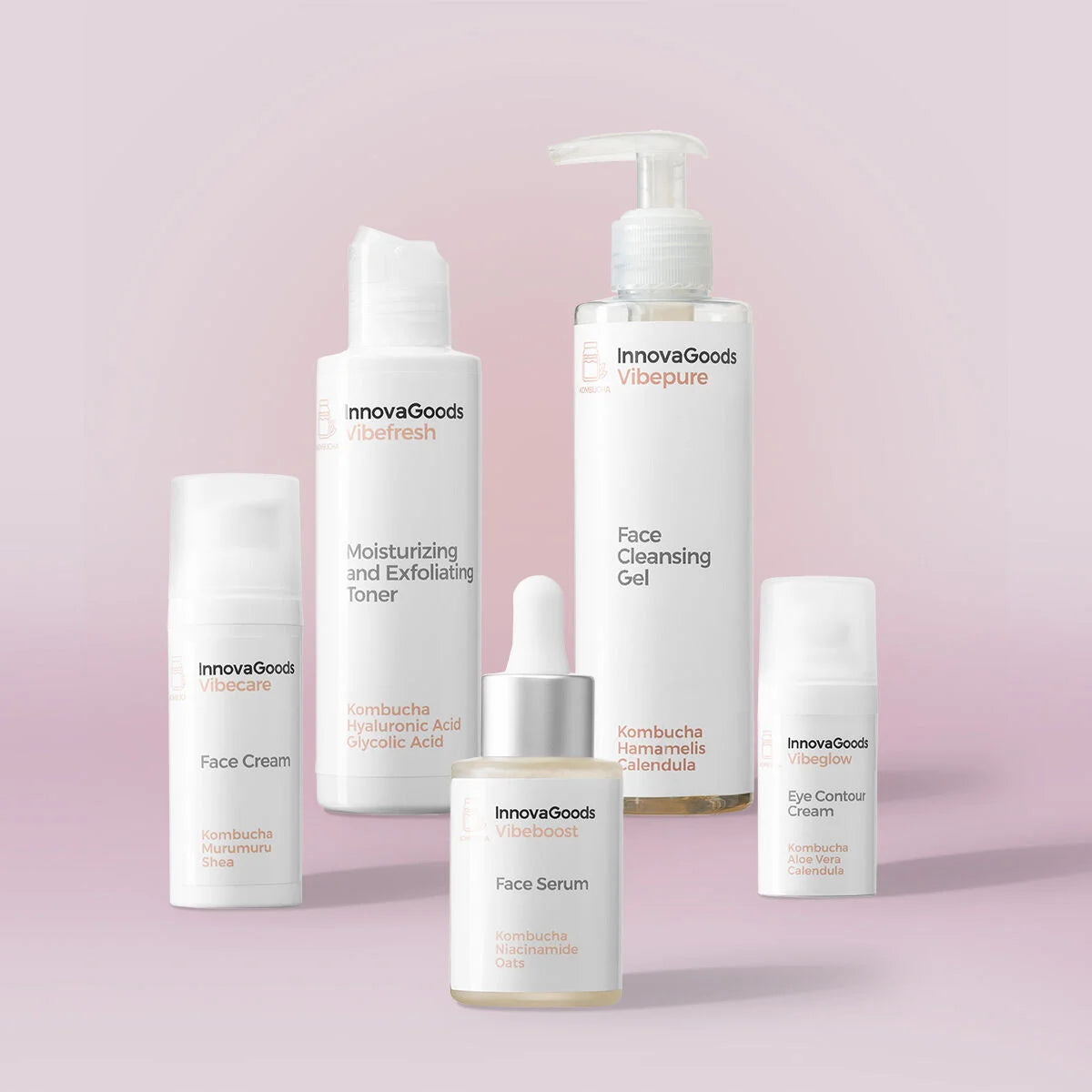 Pack Gesichtspflege-Routine Kombucha