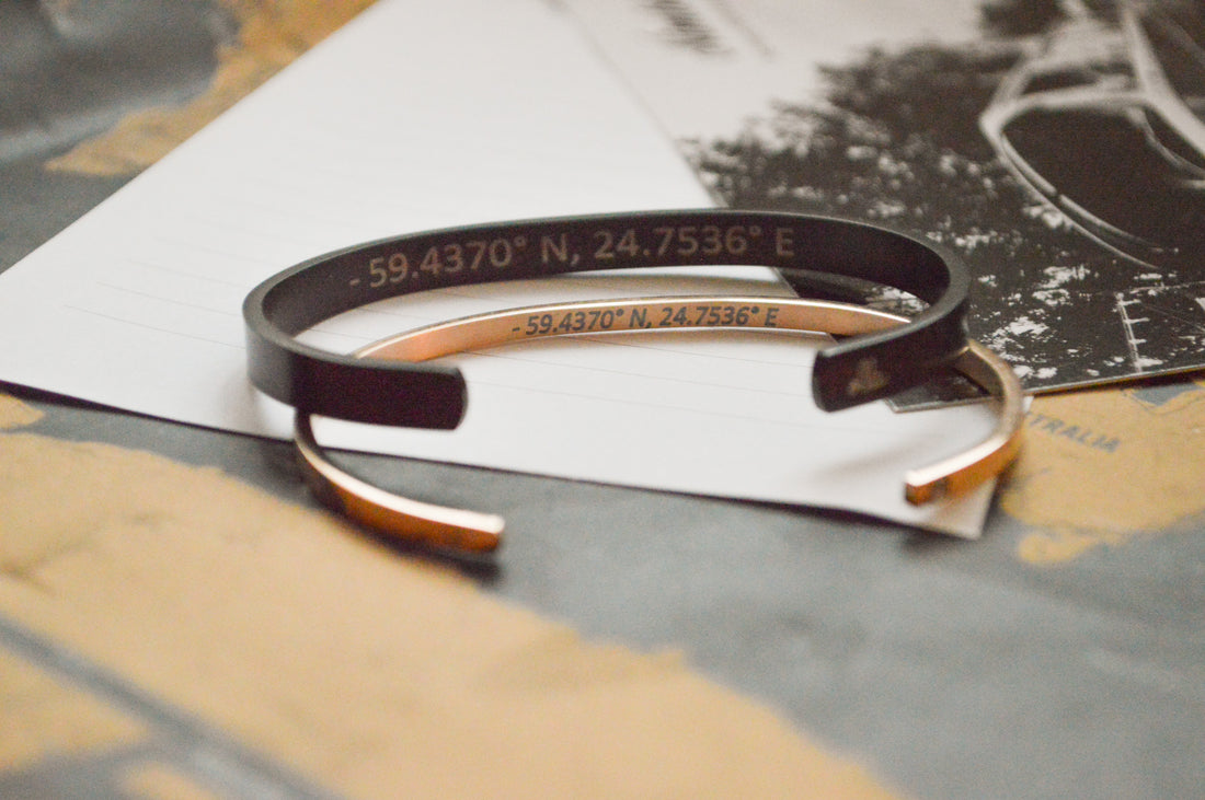 Herrenarmband „OMA SÕNUMIGA“ – Detailansicht 2