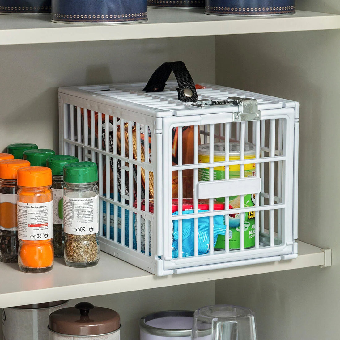 Food Safe Kühlschrankbox mit Zahlenschloss – Detailansicht 2