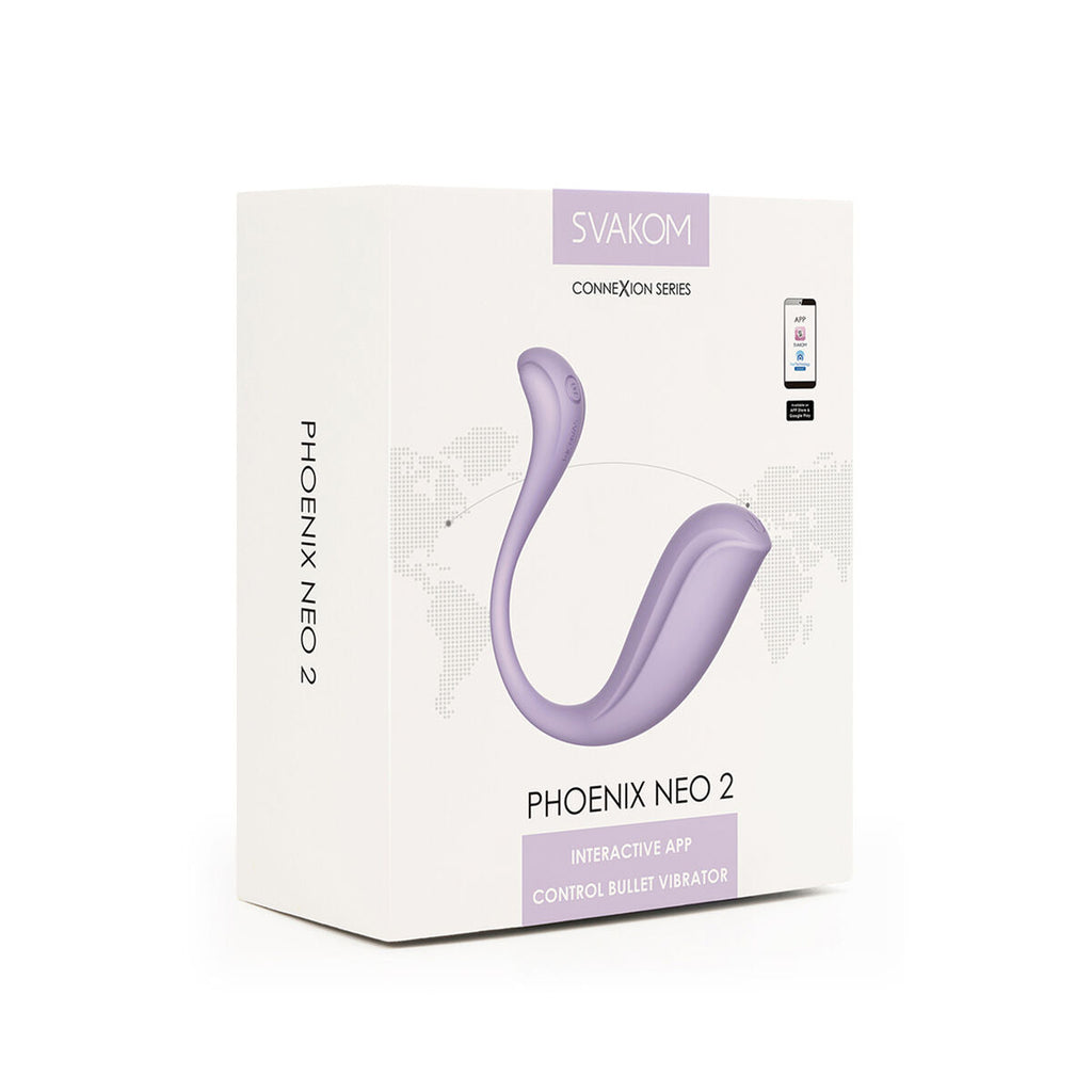 Kugelvibrator Svakom Lila ergonomisch mobile App