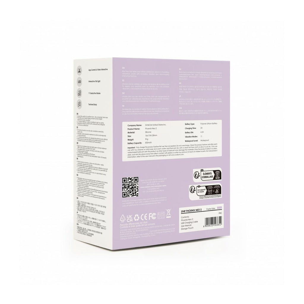 Kugelvibrator Svakom Lila jetzt online bestellen - Erotik Shop