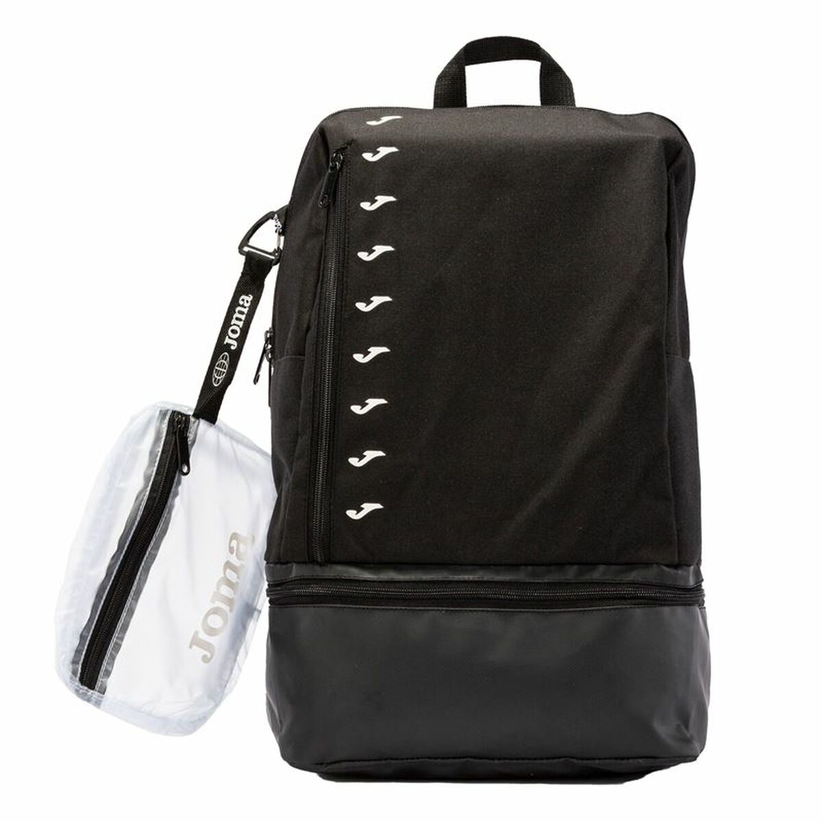 Joma Sport Unisex Rucksack Schwarz – Wasserfest Modern - Reisegepäck Rucksäcke