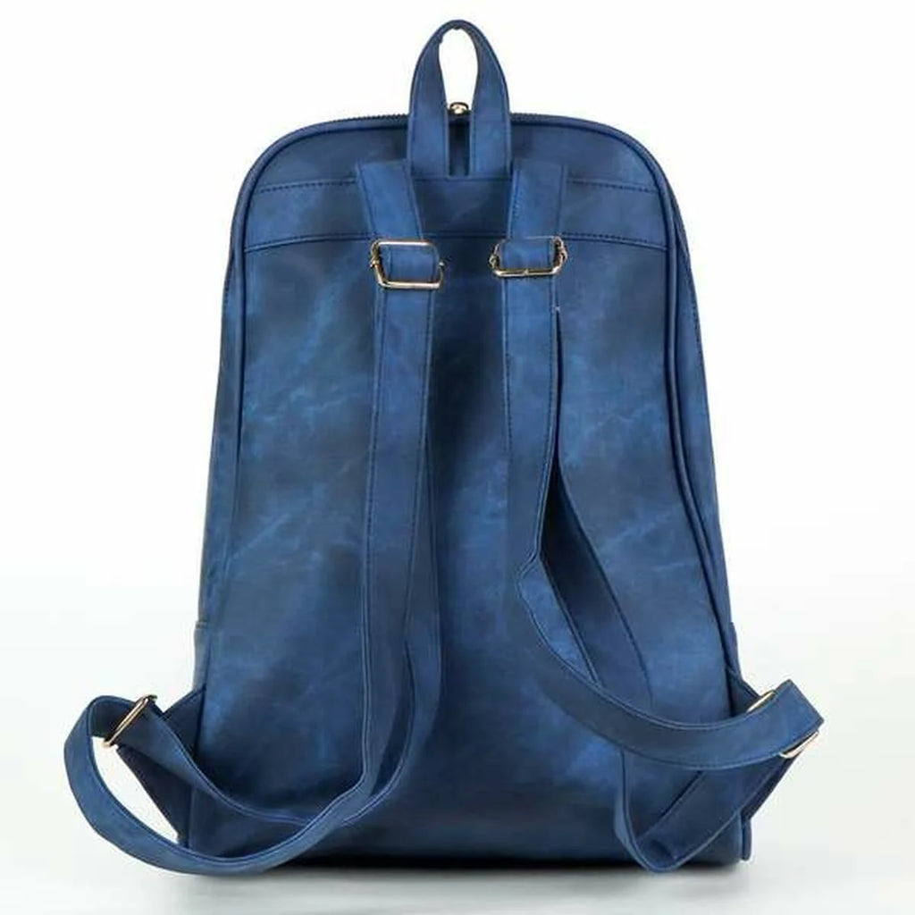 Lässiger Rucksack Stitch Blau 27,1 x 34 12 cm - Mode & Accessoires