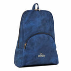 Lässiger Rucksack Stitch Blau 27,1 x 34 12 cm - Mode & Accessoires