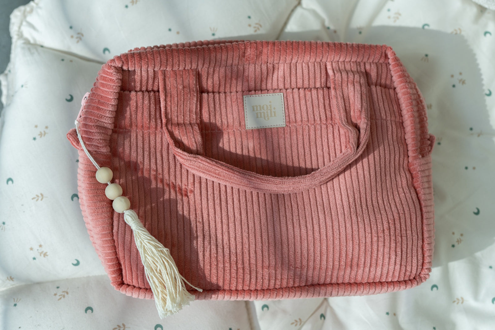 Große Kosmetiktasche – Koralle – Produktansicht 4