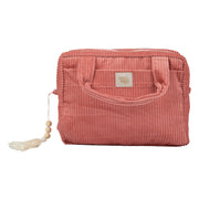 Große Kosmetiktasche – Koralle