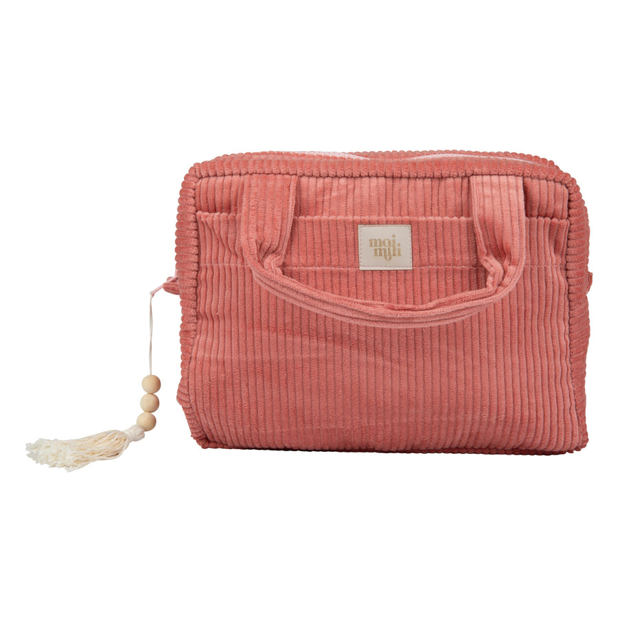 Große Kosmetiktasche – Koralle