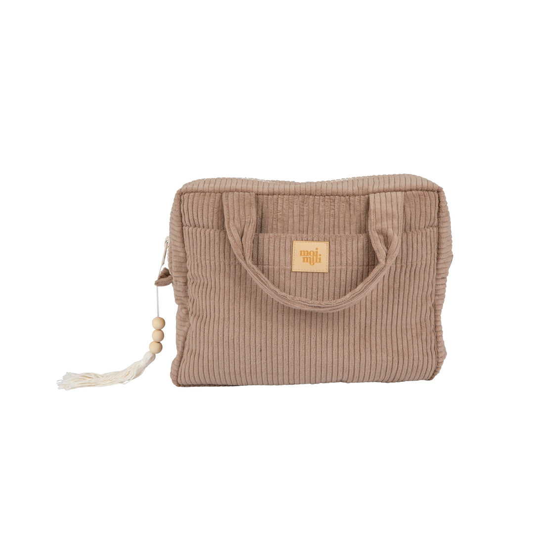 Kosmetiktaschen-Set 2-teilig – Latte – Detailansicht 2