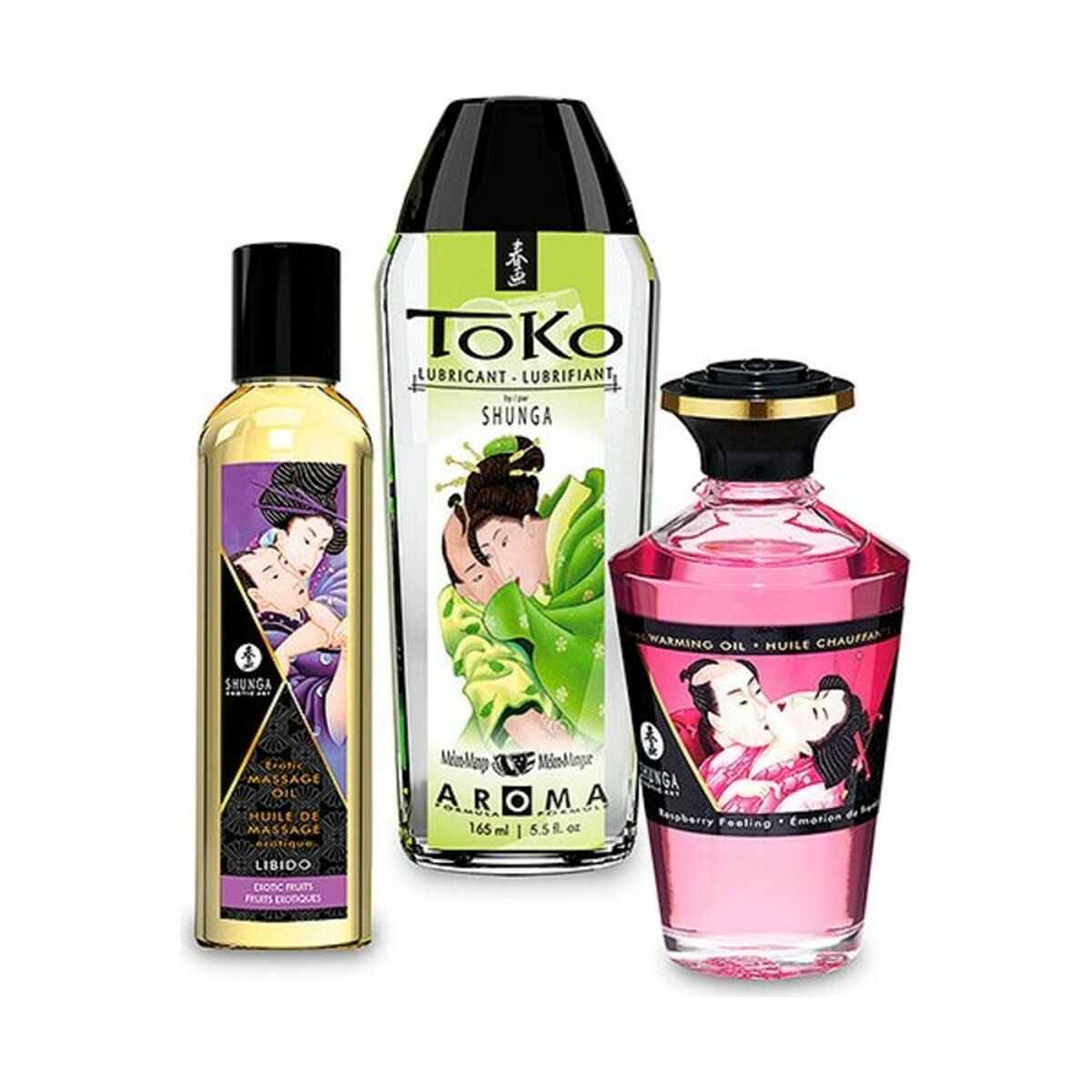 Large Pleasure Kit Shunga Fruity Kisses 3er Set