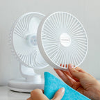 LED FanLed wiederaufladbarer Tischventilator 4000 mAh