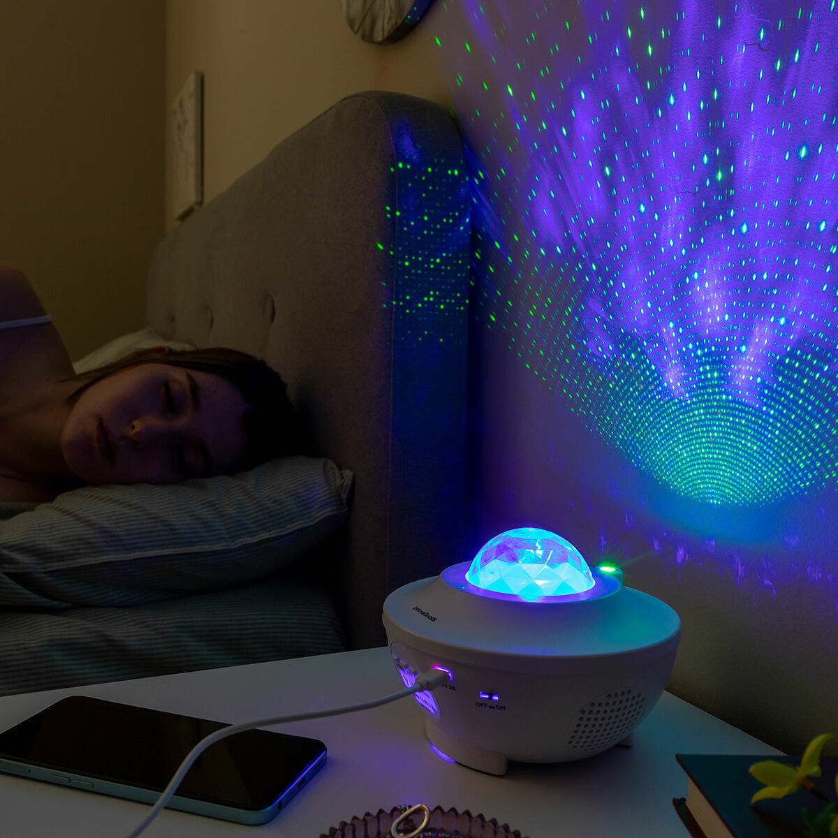 LED Sternenprojektor mit Lautsprecher Sedlay kaufen