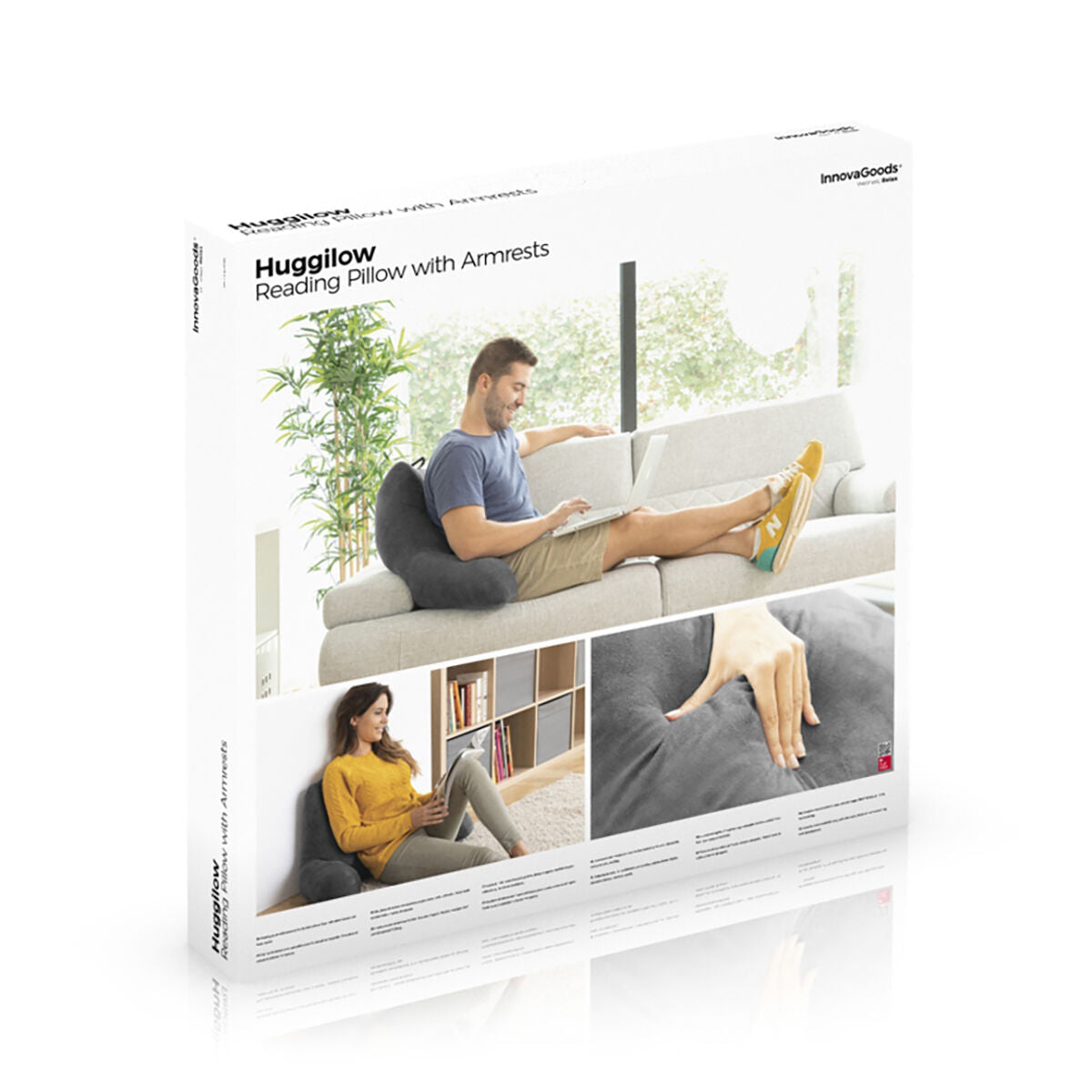 Lesekissen Armstütze Huggilow Innovagoods