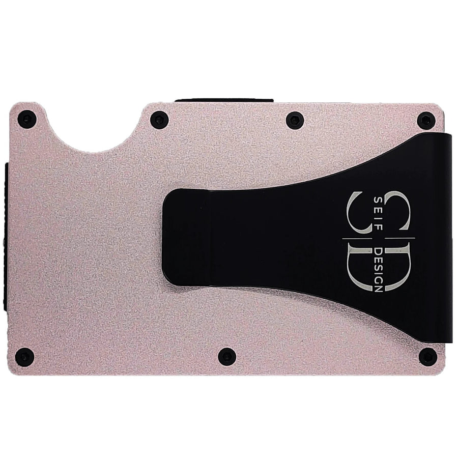 RFID-Kartenetui Seif Design Lite Rosa für 12 Karten