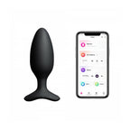 Lovense Anal Plug Schwarz – Hautfreundlich für Freude - Erotik Shop