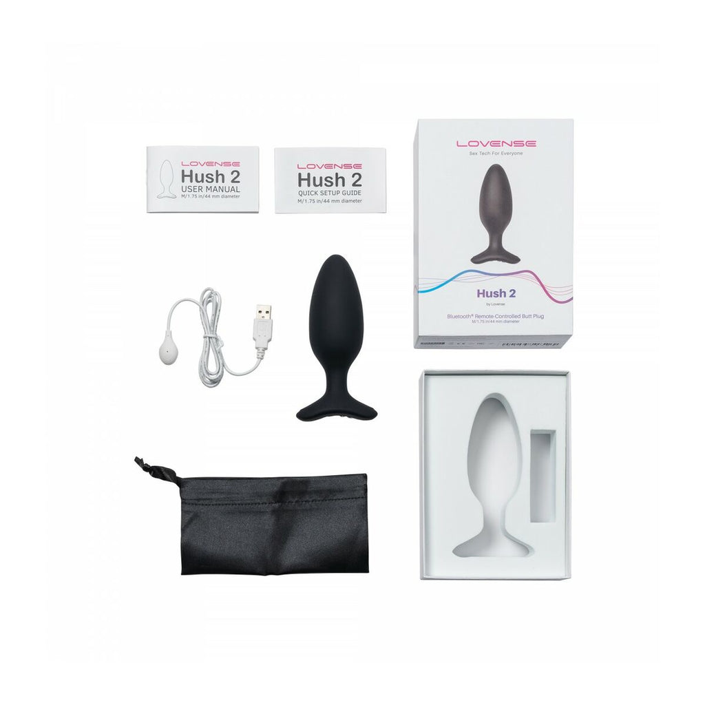 Lovense Anal Plug Schwarz – Hautfreundlich für Freude - Erotik Shop