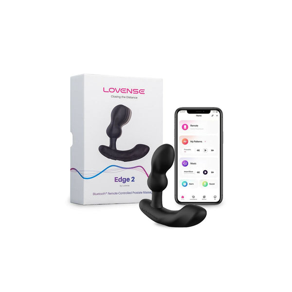 Lovense Massagegerät für Paare – Schwarz ergonomisch - Erotik Shop