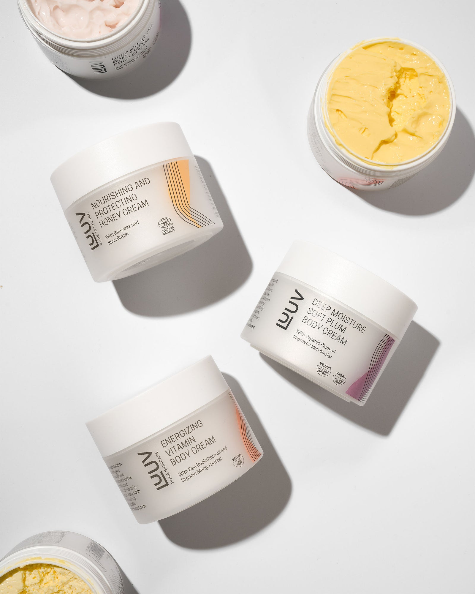 Natürliche intensiv feuchtigkeitsspendende Körpercreme mit Pflaumenöl, 200 ml – Produktansicht 4