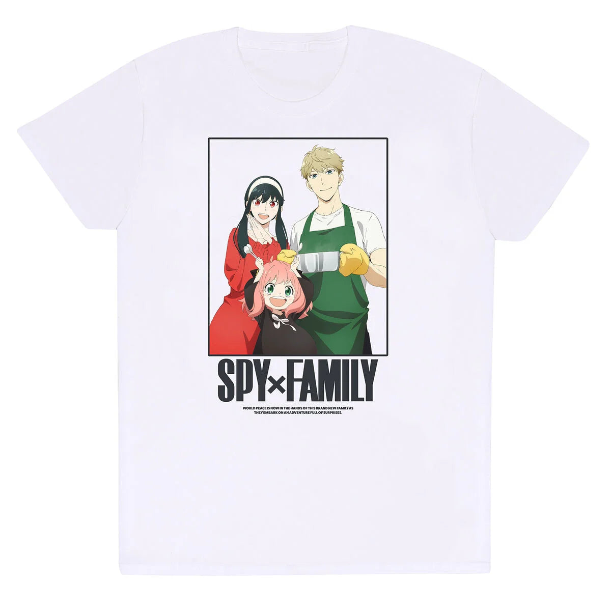 Unisex-T-Shirt SPY x FAMILY Full of Surprises Weiß